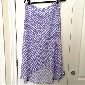 NWT H&M floral wrap skirt, size 12/44